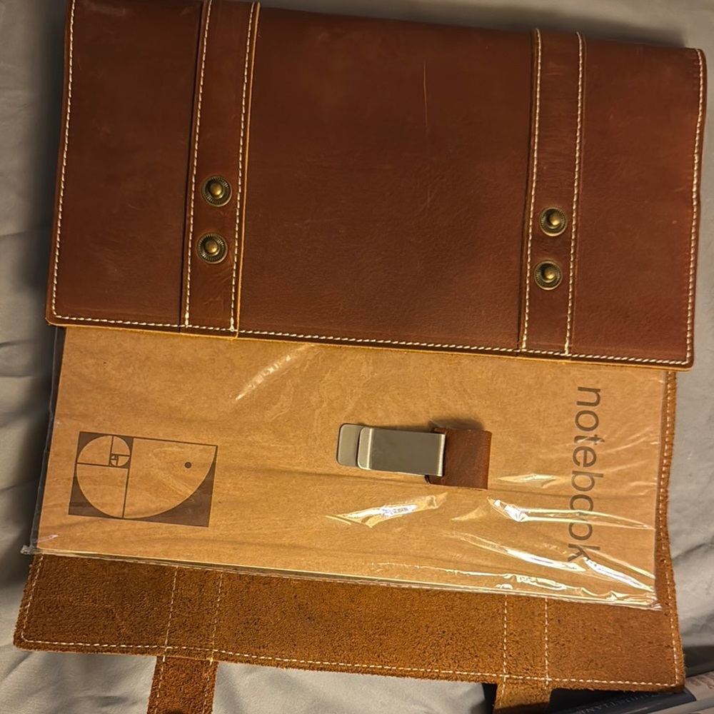 Brown Leather Men's Bag
